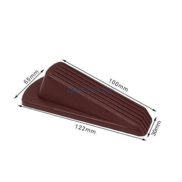 Amazon Hot Sold Home Rubber Anti-slip Wedge Door Stopper
