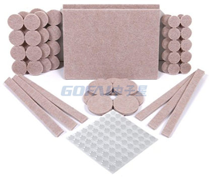 Self Adhesive Furniture Feet Protector Felt Pads