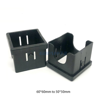 Custom High Quality Furniture Chair Felt Base Black Round Plastic Tube End Cap