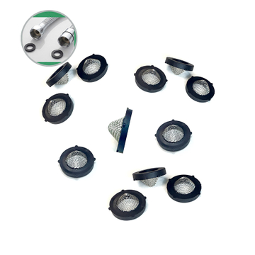 Hose Coupling Strainer Mesh Silicone Seal Washers Gasket 