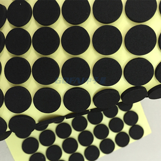 Adhesive Bumper Soft Adhesive Backed Rubber Silicon Rubber Silicone Bumpers Feet Clash Pad Dots