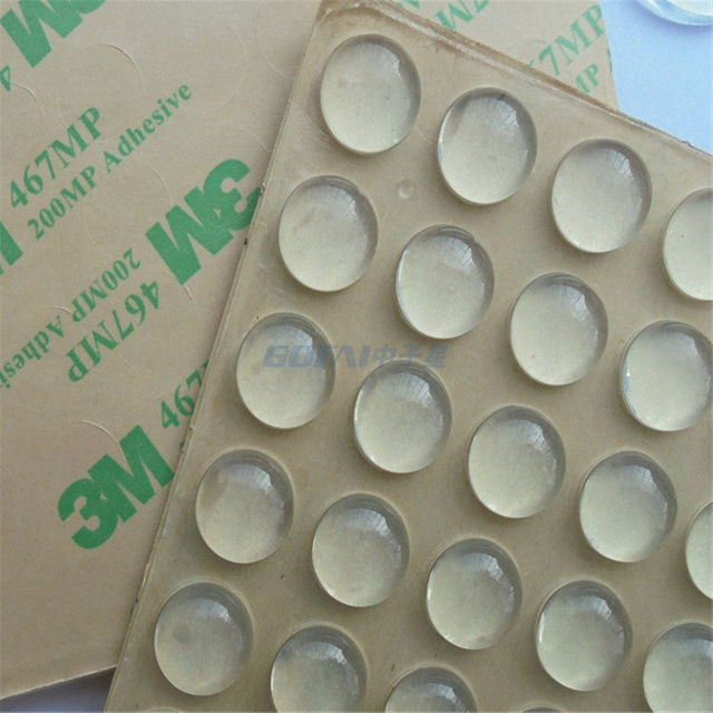  Self-adhesive Clear Rubber Feet Tiny Bumpons
