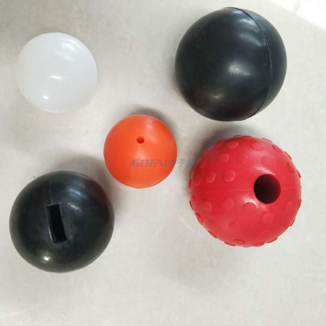 Vibration Damping Screen Silicone Rubber Ball with Hole 
