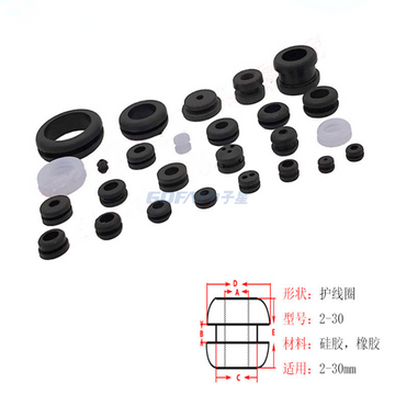 Silicone Rubber Protective Coil Ring /Rubber Gasket