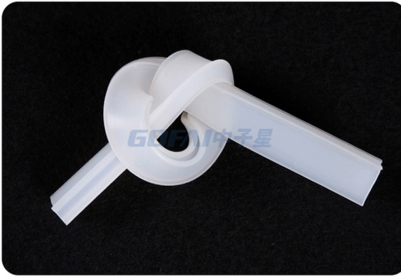 U Shape Silicone Extruded Rubber Edge Sealing Strip
