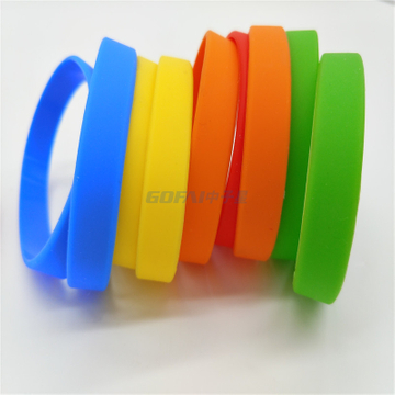 Colorful Wide Silicone Rubber Band Cup Sleeve Silicone Protective Sleeve Rubber Wristband Bracelet Anti Vibration Washers