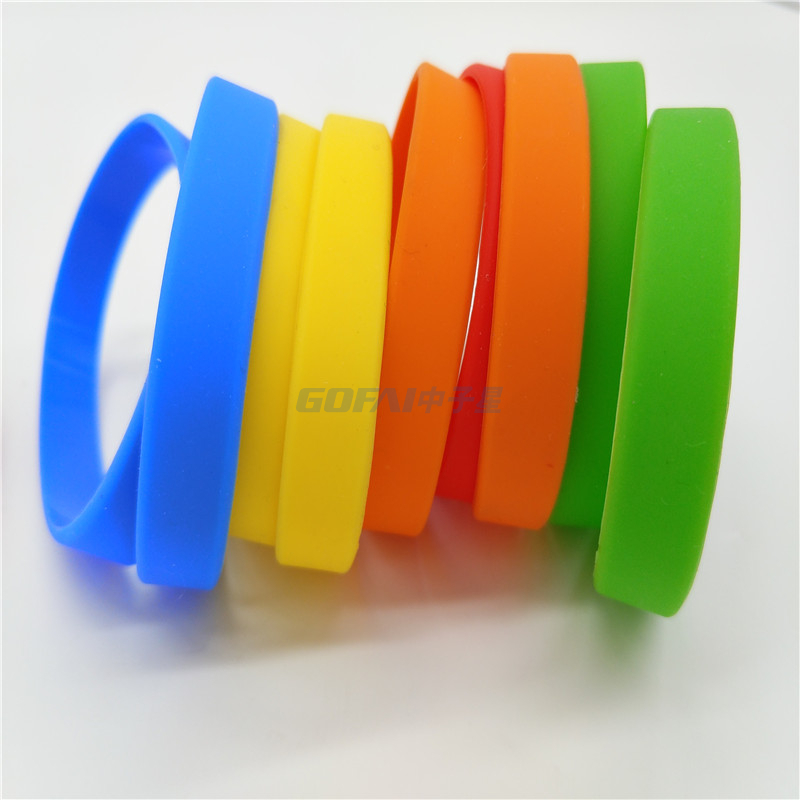 Colorful Wide Silicone Rubber Band Cup Sleeve Silicone Protective Sleeve Rubber Wristband Bracelet Anti Vibration Washers