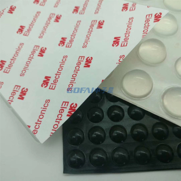 Emisfero Cerchi in Gomma Autoadesivi Paraurti in Silicone Dischi Rotondi Antiscivolo Isolamento Acustico Piedini in Silicone in