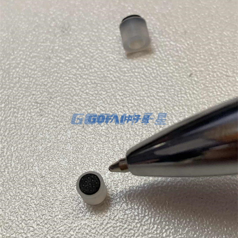 Conductive Fiber Capacitance Pen Cloth Head 5.0 6.0 7.0 8.0 M5 External Tooth Metal Parts Universal Replacement Pen Head Caps Stylus Tips Pen Caps