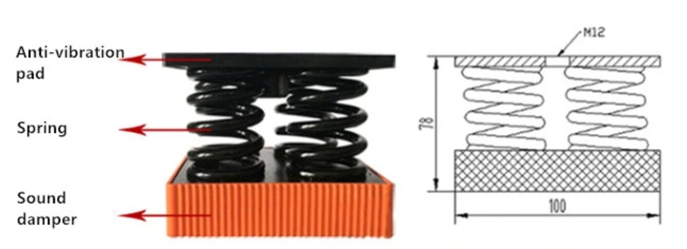 floor spring isolator 