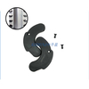 Gym Dumbbell Rack Crescent Plastic Pad Protective Gasket