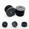 38*M8 Nut Round Plastic Threaded Insert Plug for Furniture Chair Leg Pipe Tube