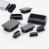 Plastic Pipe End Cap 10*20 15*20 50* 100 Rectangular Plastic Hole Plugs Pipe Inserts for Furniture Metal Tube Chair Leg