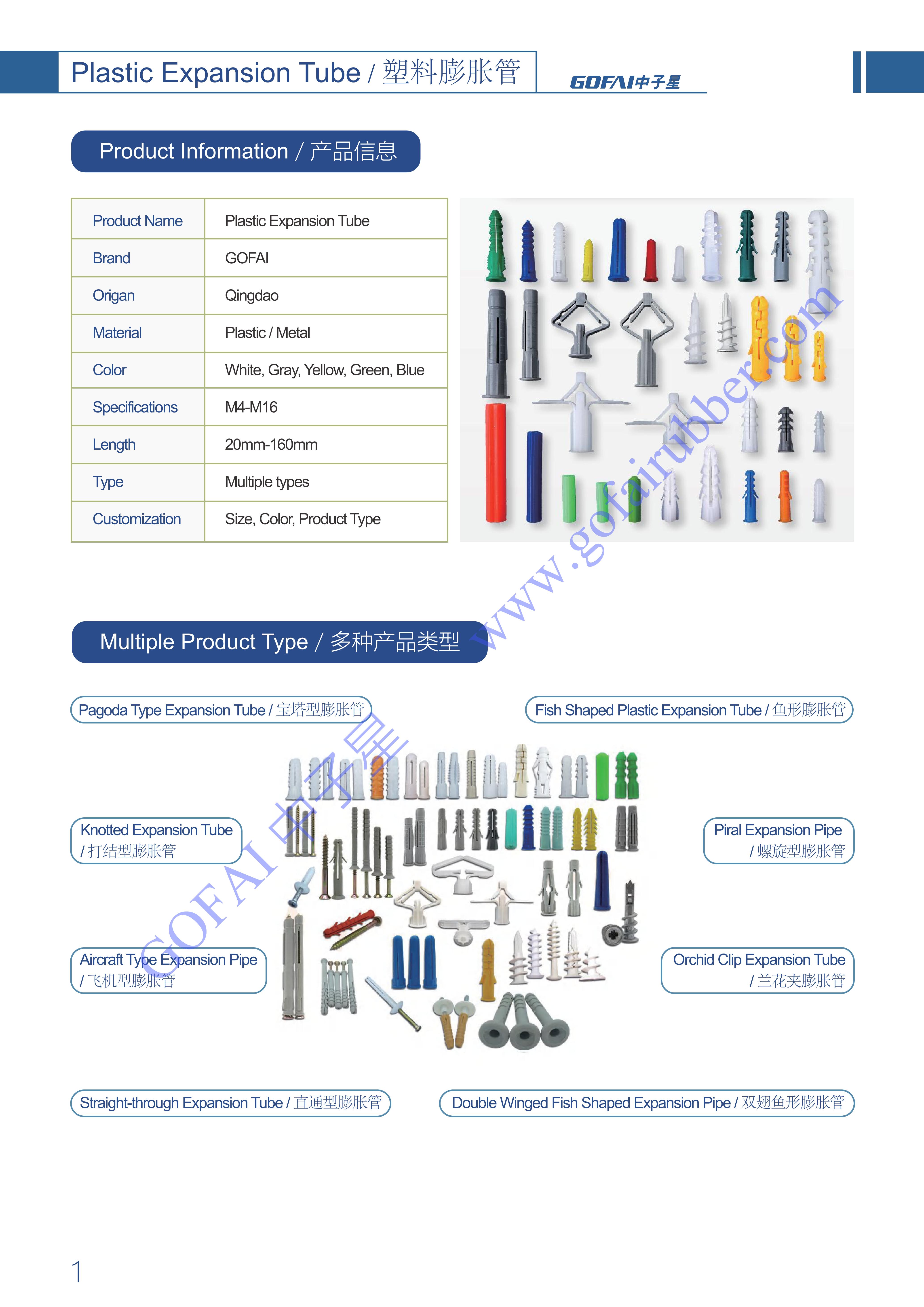 GOFAI Plastic Expansion Tube Series Products Brochure_2.jpg