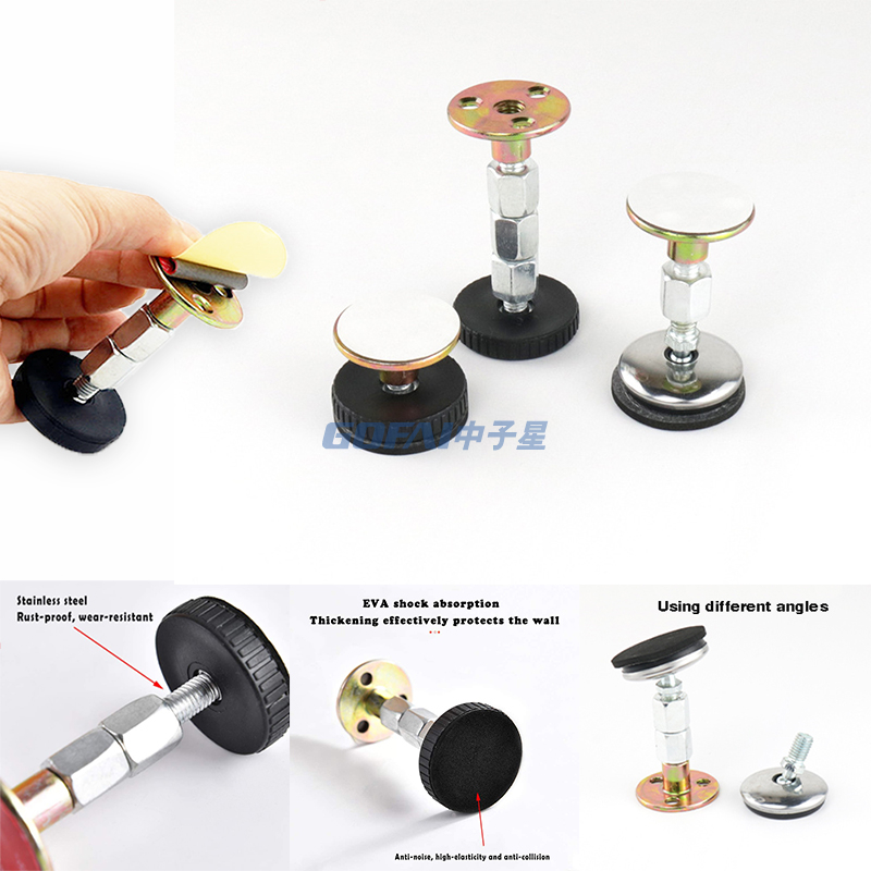 Adjustable Threaded Bed Frame Anti-Shake Tool Bed Headboard Stopper