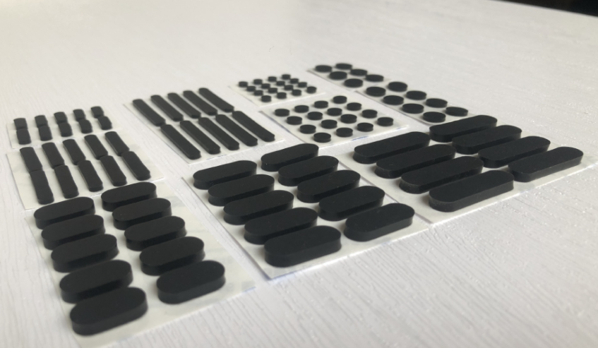 oval shape rubber bumper