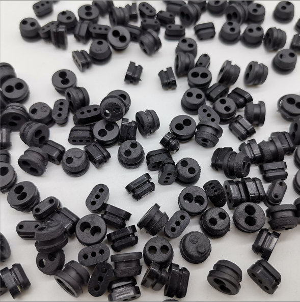 Multi-hole electric wire rubber grommet