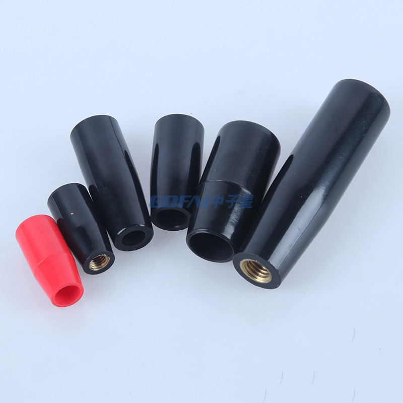 Mini Oem Control Knob Excavator Tractors Joystick Handle Bakelite Threaded Ball Knob M8 with Bakelite Core
