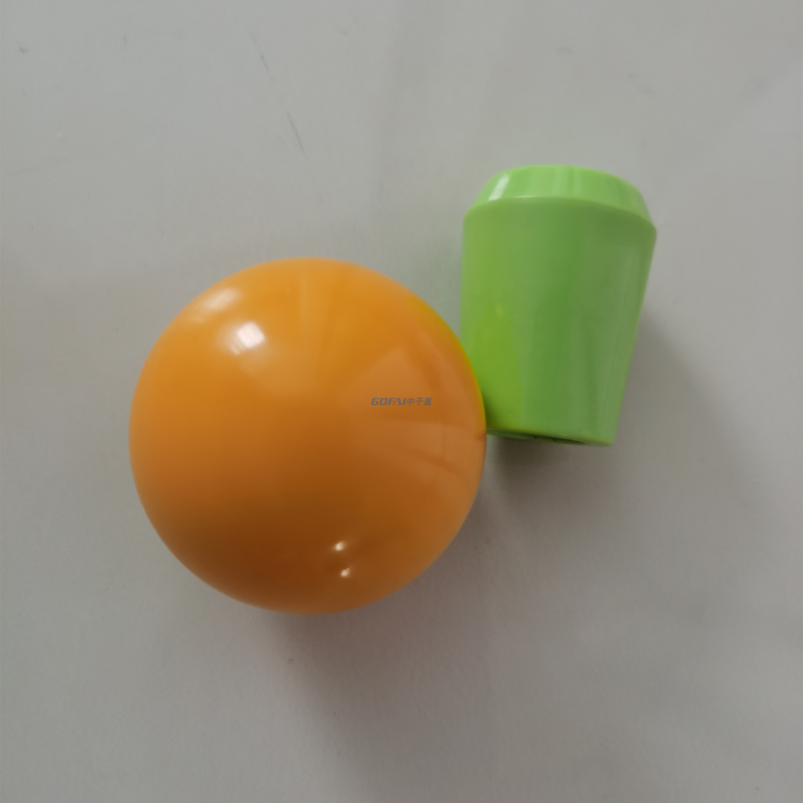 Factory Price Sales Spherical Ball Plastic Knobs with Threaded Blind Hole