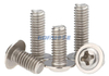 304 Stainless Steel Round Head Cross Shaped Screw with Intermediate Thread/Furniture Handle Screw/Black White Plastic Screw