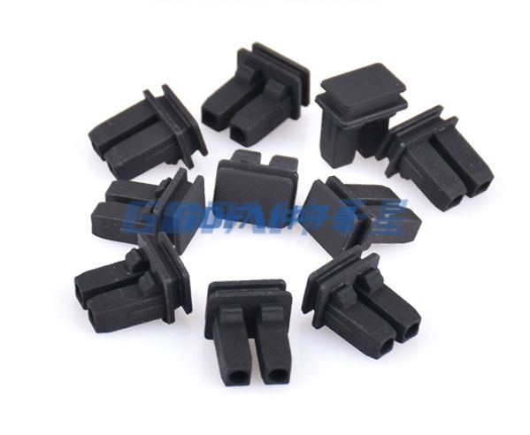 LC Double Optical Fiber-Module Dust Plug Cover