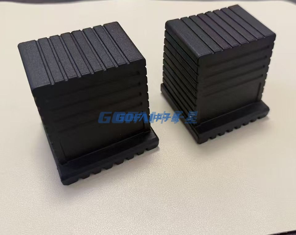 60*60 Tube End Cap Gym Equipment Rubber Feet