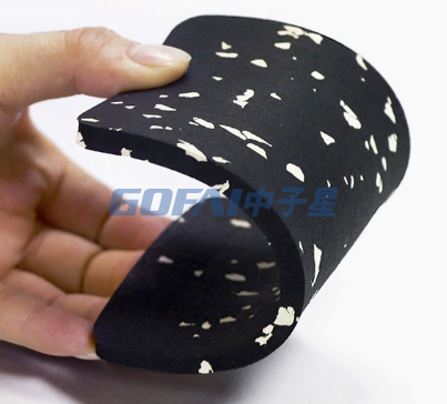 Soundproofing Gym Shock Absorber Rubber Floor Mat Tiles