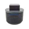 1/2" 3/4" 1" BSP/NPT External Thread Sealing Plug for Plumbing Fittings