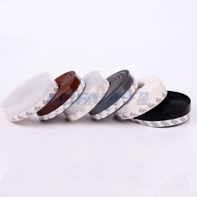 Silicone Self-adhesive Door Seam Dustproof Weatherstrip Sealing Strip