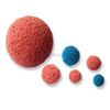 Central Air Conditioning Sponge Rubber Ball 15mm Cement Factory Pipe Cleaning 16mm Peeling Rubber Ball