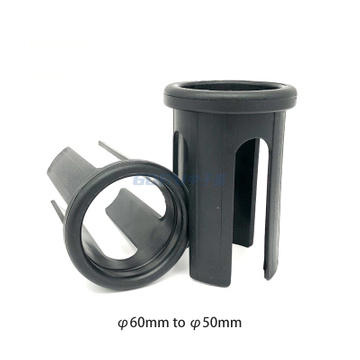 Gym Equipment 60 To 50 Round Tube Plastic Slidie Sleeve Bushing For Seat And Handle Bar Post