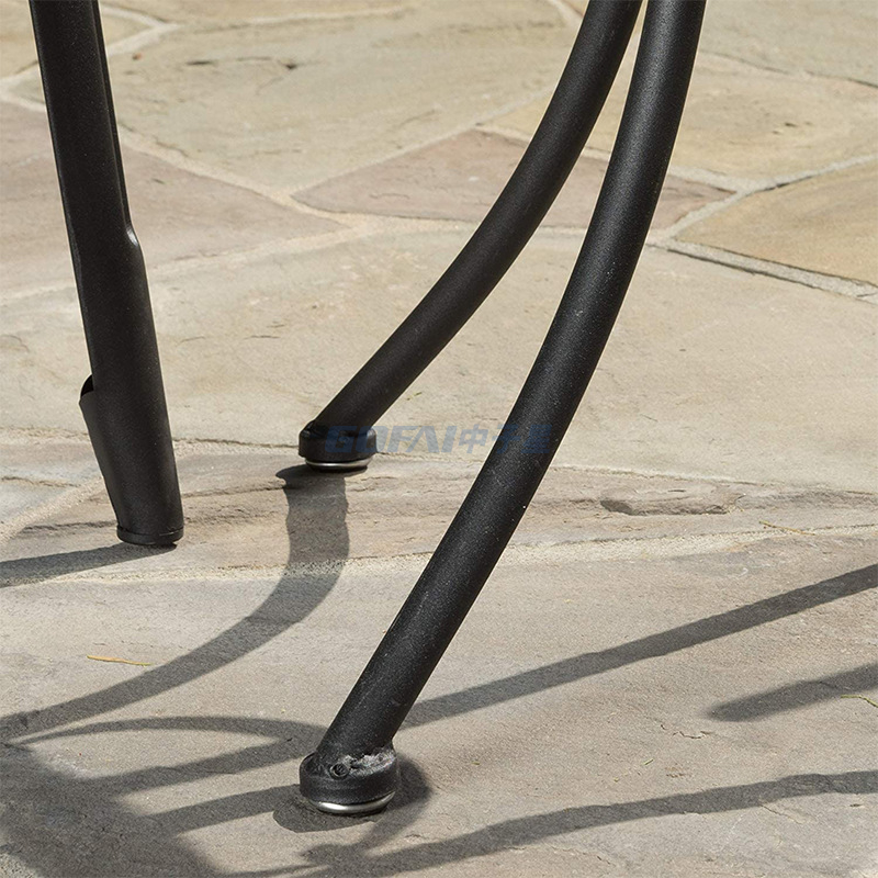 1.5 Inch Replacement Wrought Iron Courtyard Outdoor Furniture Feet Insert Glides Protectors Caps