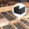 EPDM Rubber Bumper/ Floor Rubber Shock Absorber Sound Insulation Mat/ U-type Floating Floor Rubber Joist Isolation Clip