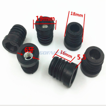 Wholesale Plastic Adjustable Furniture Feet M8 Leaving Feet