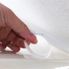Door Knob Wall Shield, 6pcs Transparent Round Soft Rubber Wall Protector Self Adhesive Door Handle Bumper
