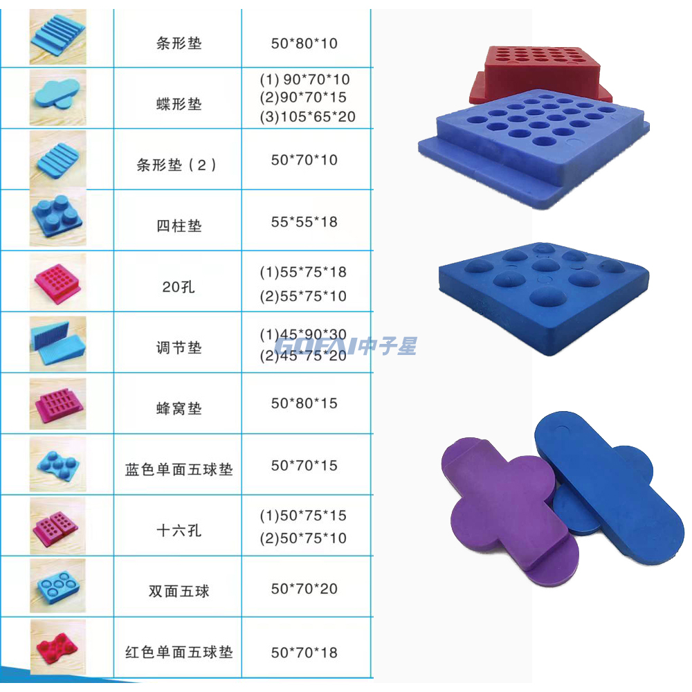 Wooden Floor TPE Elastic Anti Vibration Pad