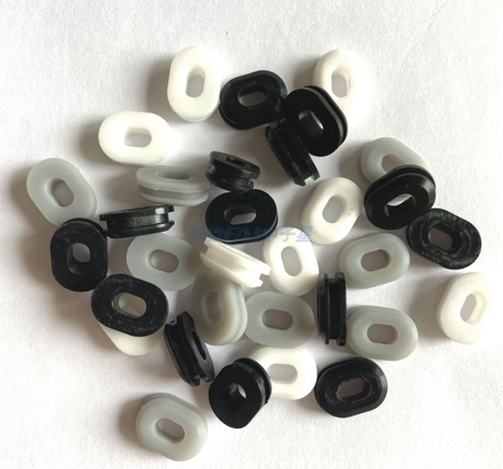 Custom Rubber Sealing Plug Silicone Grommet Recessed Bumper 