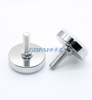 Moistureproof White Furniture Screw Adjustable Leveling Feet Pad