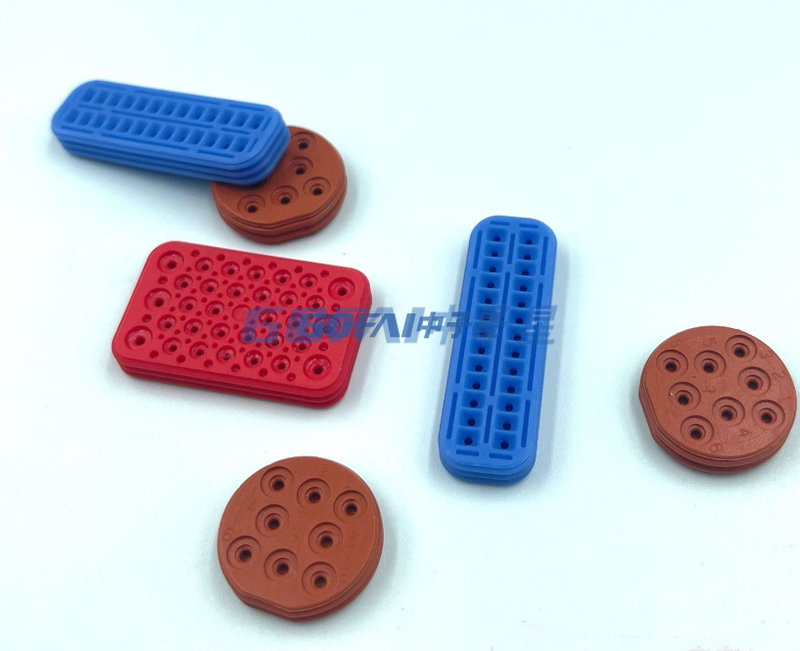 Custom Multi-Hole Electric Wire Embedded Rubber Connector Grommet