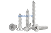 Stainless Carbon Steel Black color-plated zinc Cross Countersunk Head Pointed Tail Tapping Screw Chipboard Screw Furniture Screw