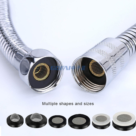 Silicone Stainless Steel Water Filter Hose Washer for 1/2 3/4 Inch Plumbing Faucet 5/8" Washing Machine Inlet Line Connection