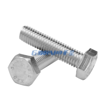 304 Stainless Steel Blue White Zinc Black Outer Hexagonal Screw / Steel Structural Screw / Hexagonal Bolt Fastener