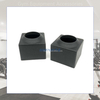 Square 30 to Round 25 Plastic Sliding Sleeve Bushing for Computer Desk Leg/Gym Equipment Accessories 25 to 19 Hollow Tube Bushing