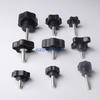 Star Shape Screw Knobs / Beach Umbrella Thread Knurling Handle Screw Knob for Machine Tool / Tightening Screw Grip Handle