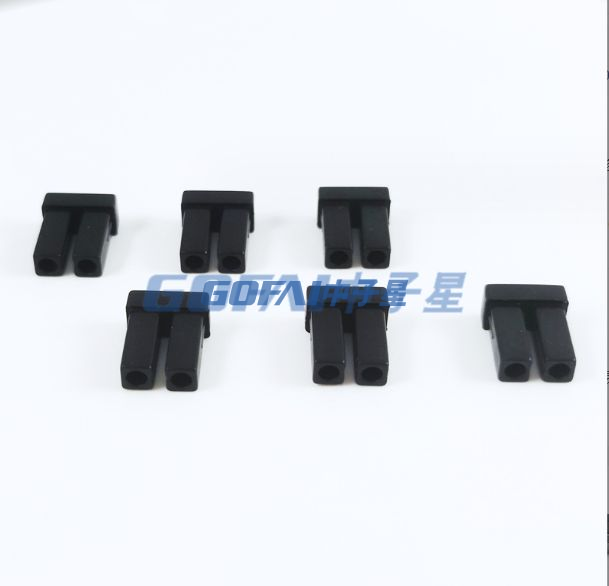 LC Double Optical Fiber-Module Dust Plug Cover