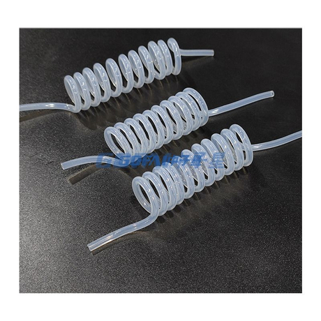 Oral Irrigator Flexible Spring Spiral Coiled Silicone Hose