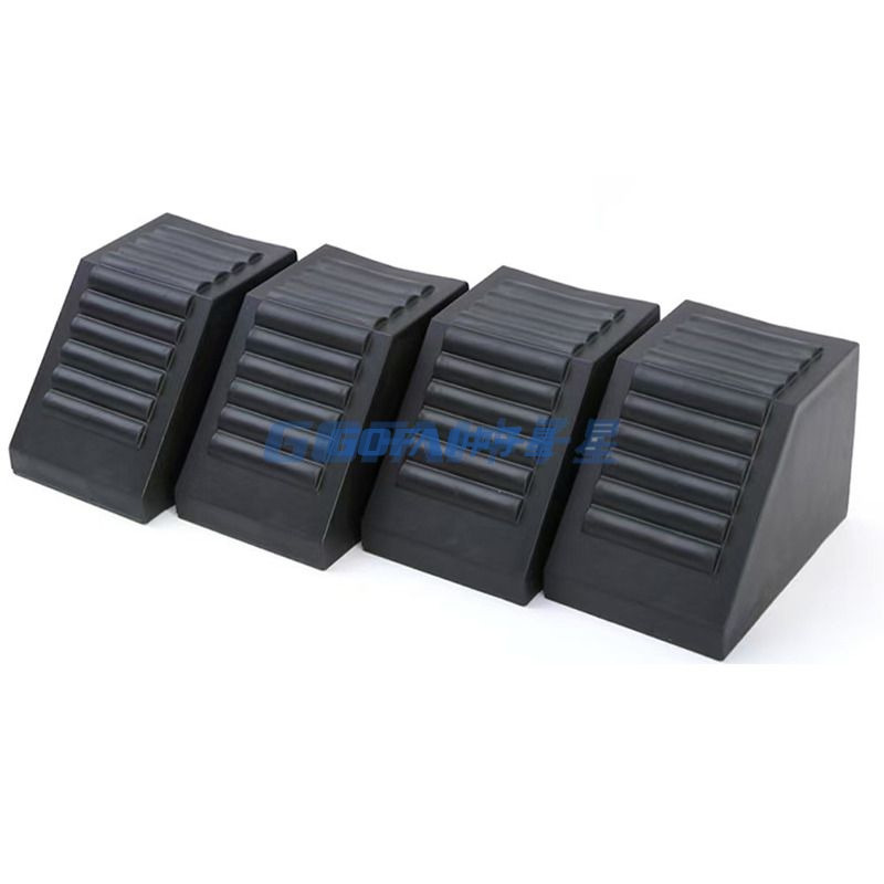 75*75 Fitness Gym Equipment Slant Rubber Feet