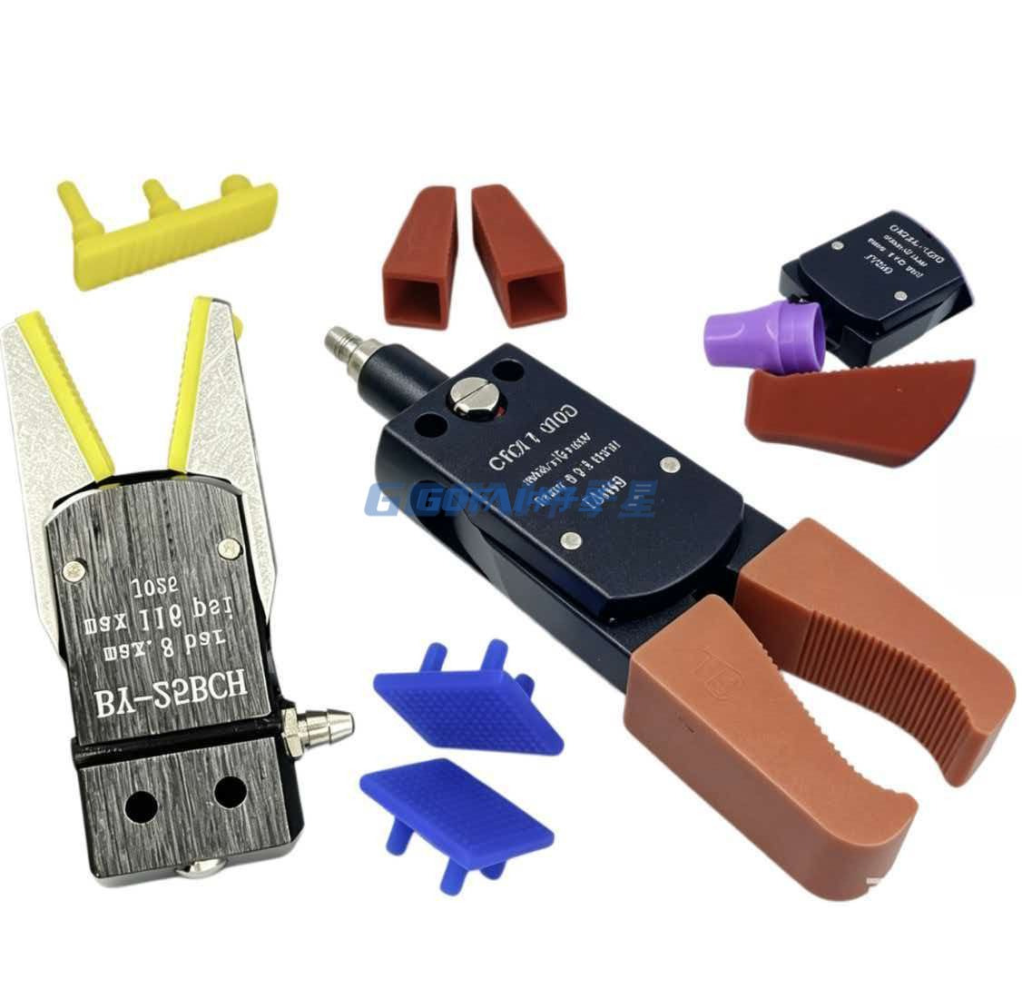 Robot Mini Gripper Silicone Protective Cover Manipulator Pneumatic Sprue Jaw Anti-Pinch Silicone Sleeve 