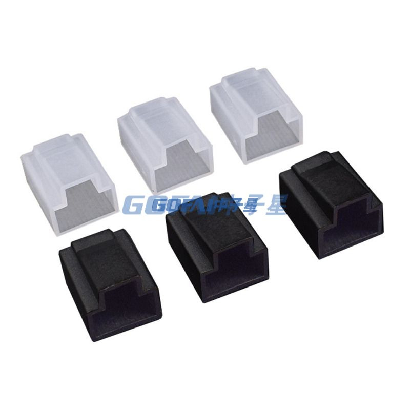 Male RJ45 Dust Cap Ethernet Cable Connector Protective Cap