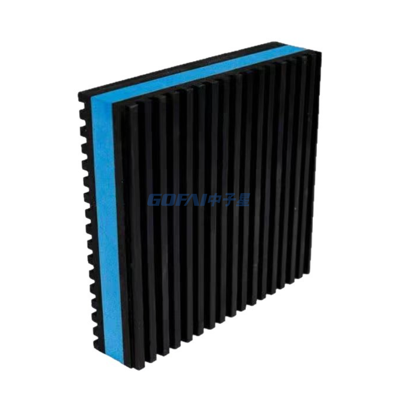 Rubber Composite EVA Shock Absorbing Buffer Pad - Anti-Vibration Isolator for Machinery/AC Unit Noise Reduction